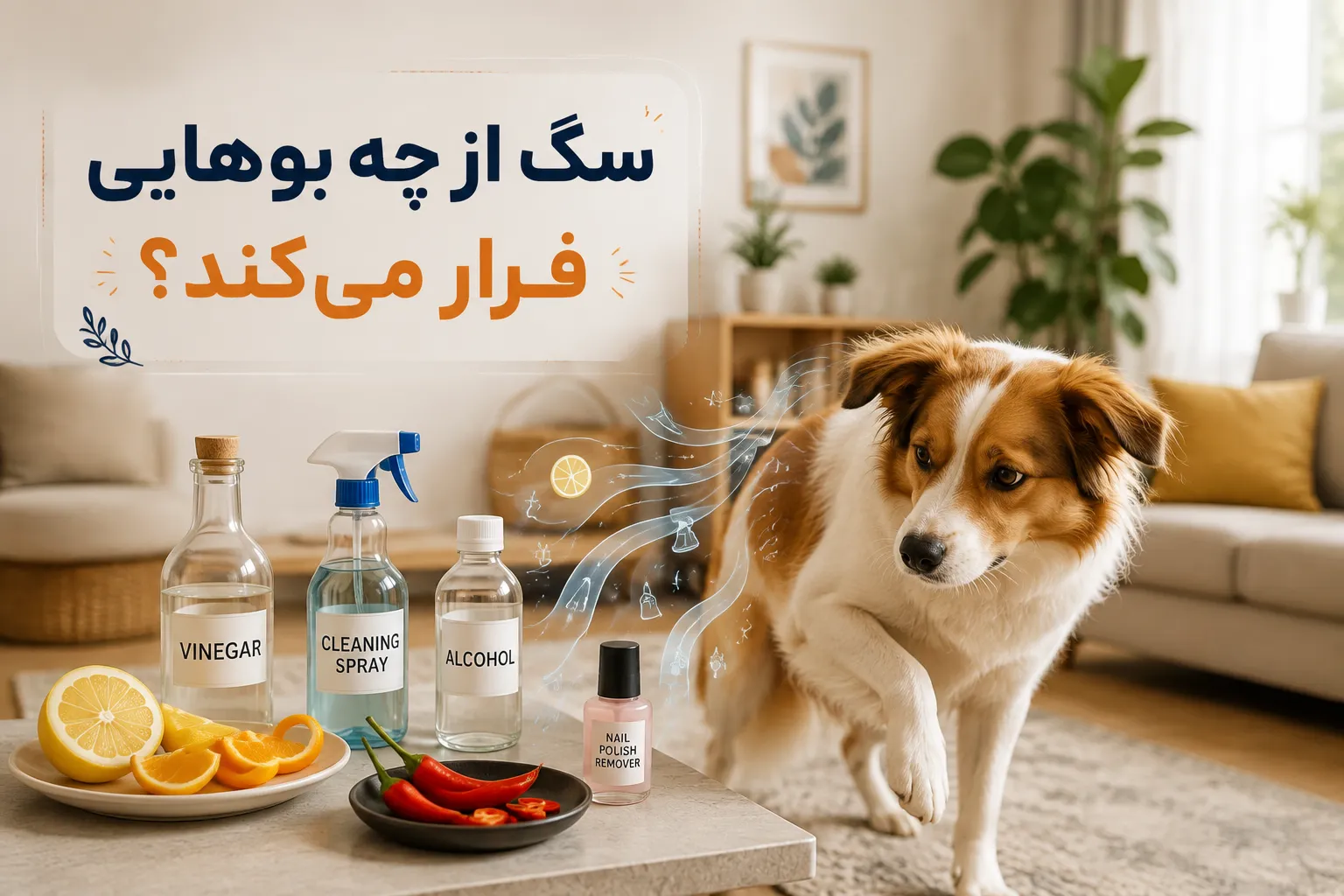 راههای فریب سگ مواد یاب | مواد شیمیایی ازبین برنده حس بویایی