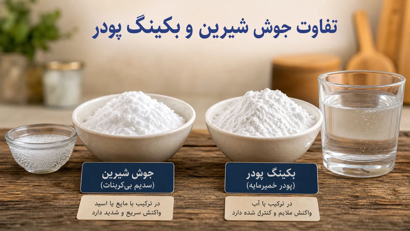 جوش‌شیرین چیست و چه کاربردی دارد؟ با ویژگی‌ها، فرمول شیمیایی، کاربردهای خوراکی و صنعتی، فواید، مضرات، روش استفاده و نکات نگهداری این ماده آشنا شوید.