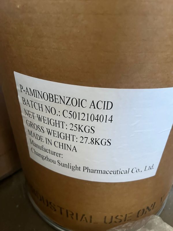 خرید پابا یا آمینوبنزوئیک اسید