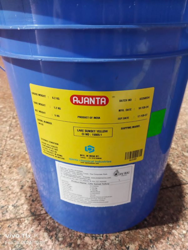 رنگ سانست یلو