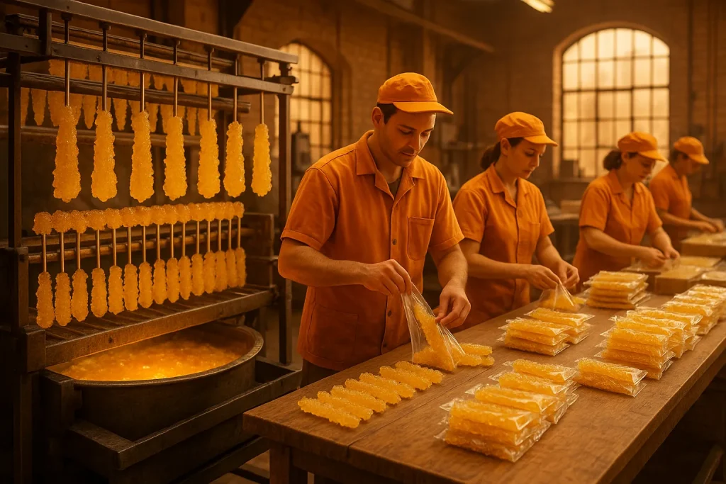 چه رنگ‌های خوراکی برای تولید نبات مناسب هستند؟