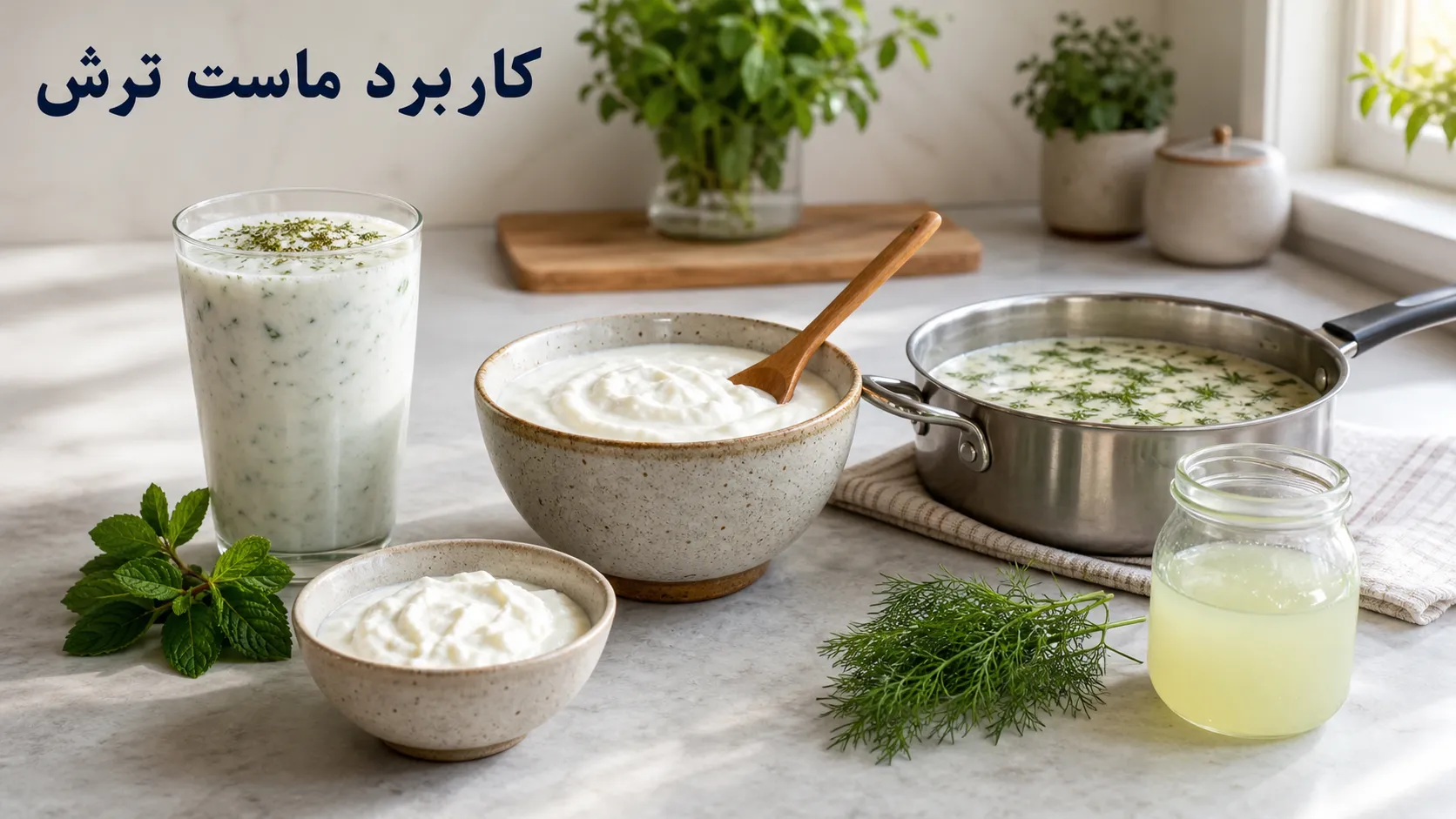 ۱۲ علت آب انداختن ماست + ترفندهای رفع شل شدگی و سفت کردن آن