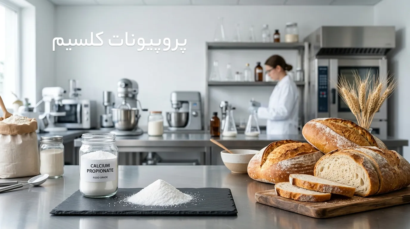 پروپیونات کلسیم چیست؟ کاربردها، ایمنی و تفاوت با نوع سدیمی