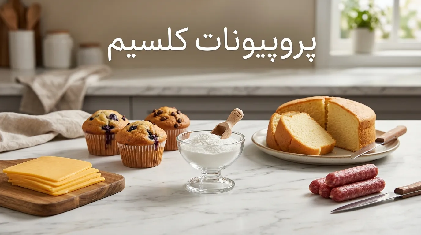 پروپیونات کلسیم یکی از افزودنی‌های مهم صنایع نانوایی است. در این مقاله با ویژگی‌ها، کاربردها و دلیل استفاده از آن در محصولات غذایی آشنا می‌شوید.