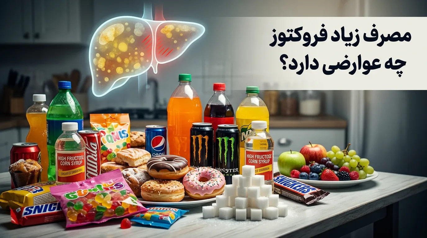 فروکتوز چیست؟ فرمول، ساختار، کاربرد در غذا و مضرات فروکتوز