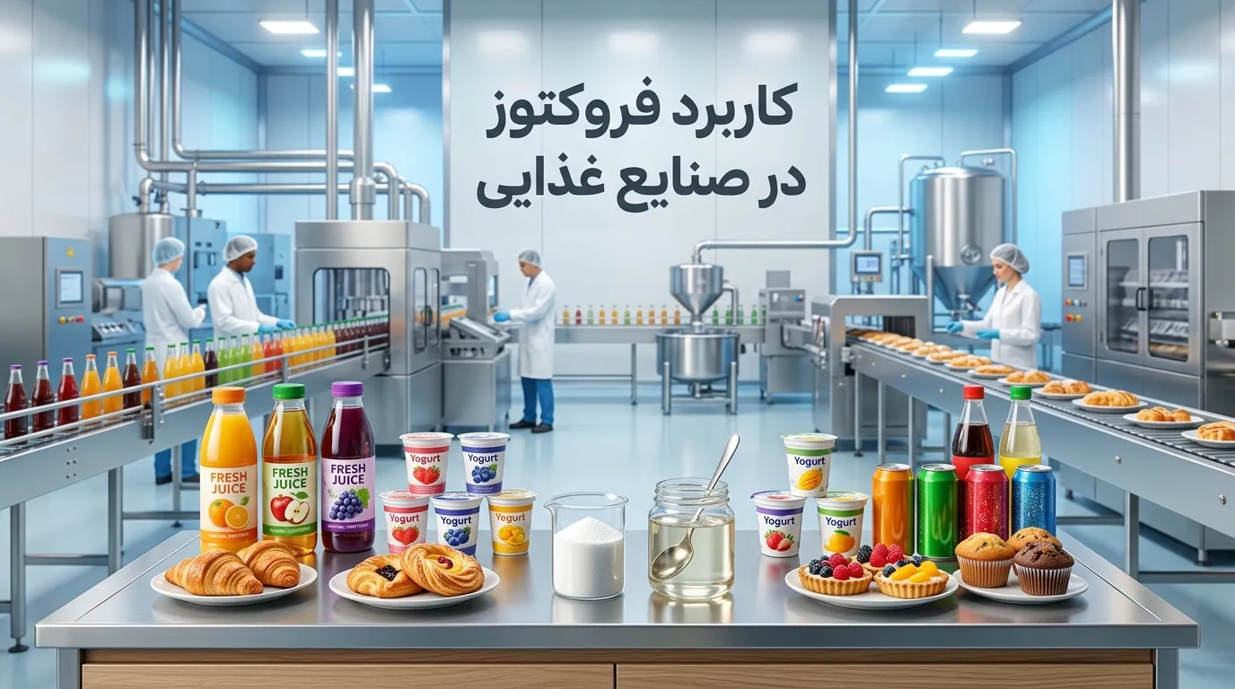 همه چیز درباره قند طبیعی فروکتوز؛ ساختار، متابولیسم، منابع غذایی و کاربردهای صنعتی