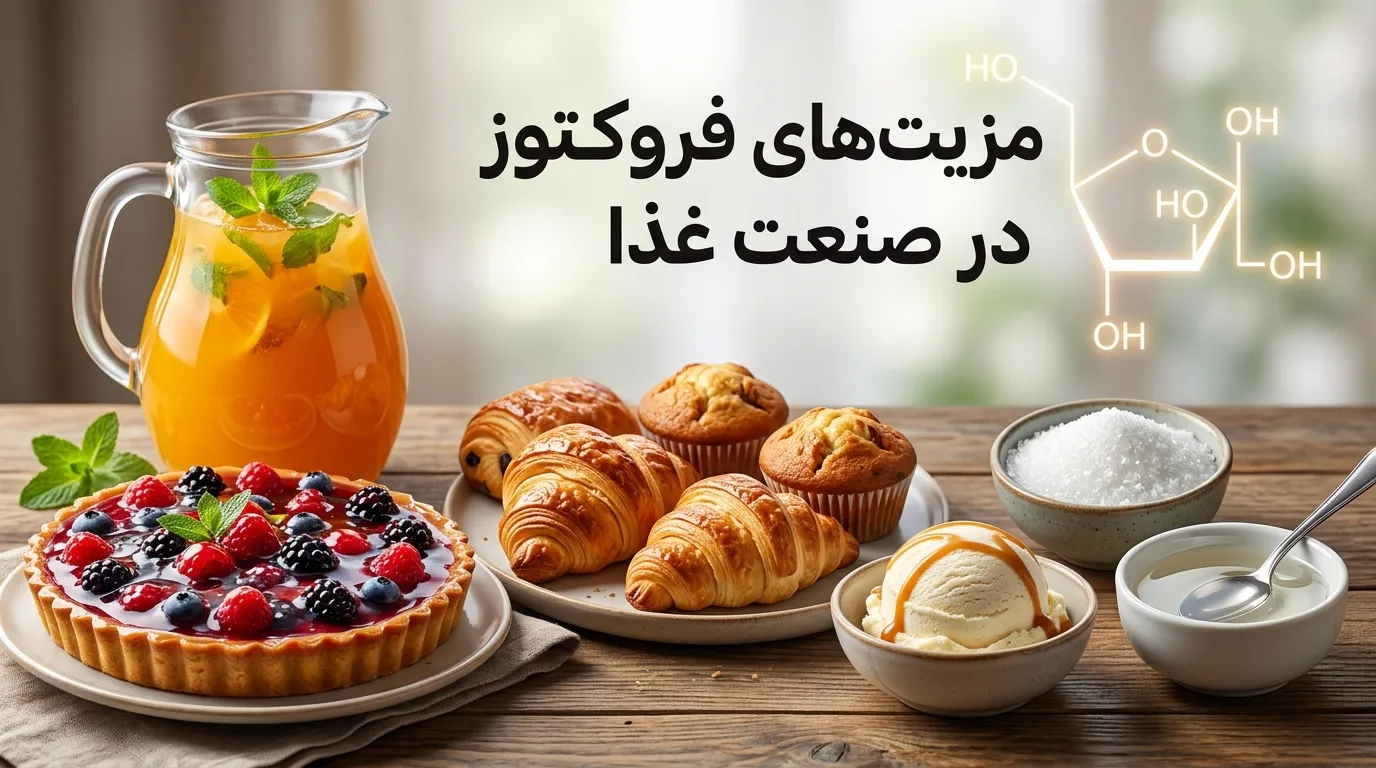 همه چیز درباره قند طبیعی فروکتوز؛ ساختار، متابولیسم، منابع غذایی و کاربردهای صنعتی