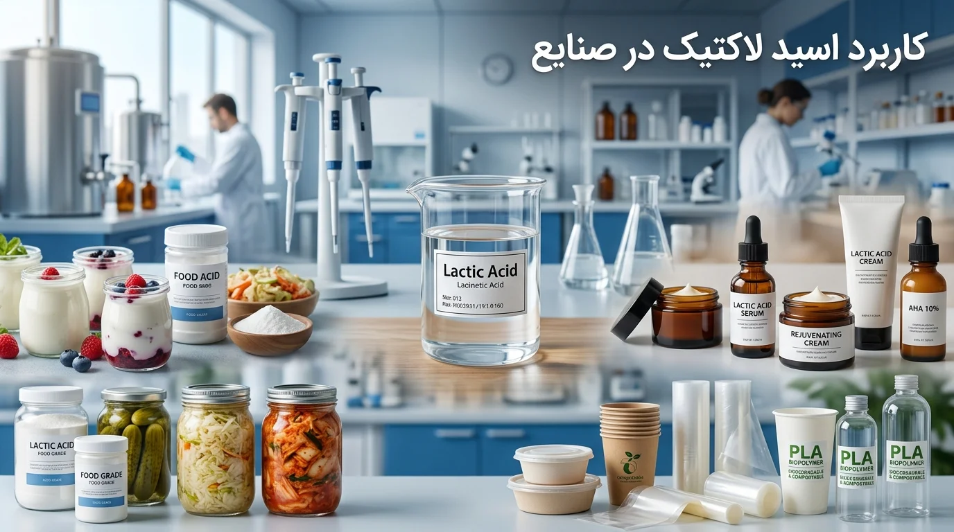 اسید لاکتیک چیست و چرا در مواد غذایی و محصولات پوستی استفاده می‌شود؟ + فواید و ویژگی‌ها