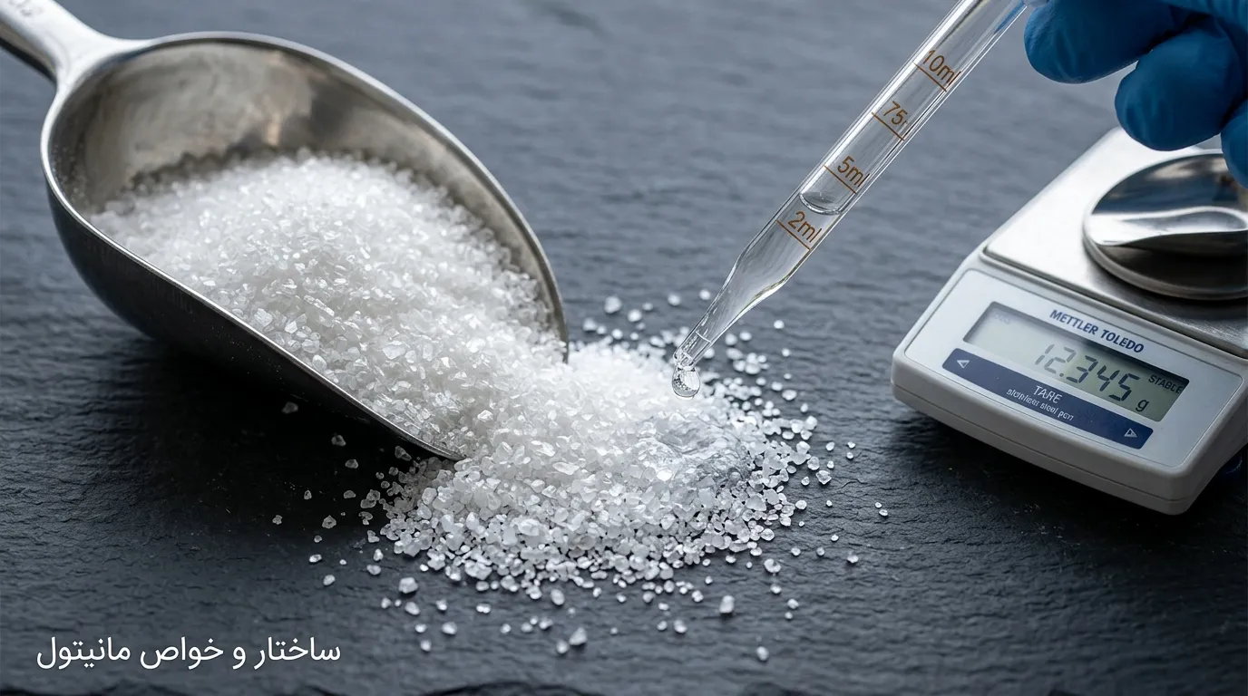 مانیتول چیست؟ بررسی کاربردها و نقش کلیدی آن در صنایع مختلف