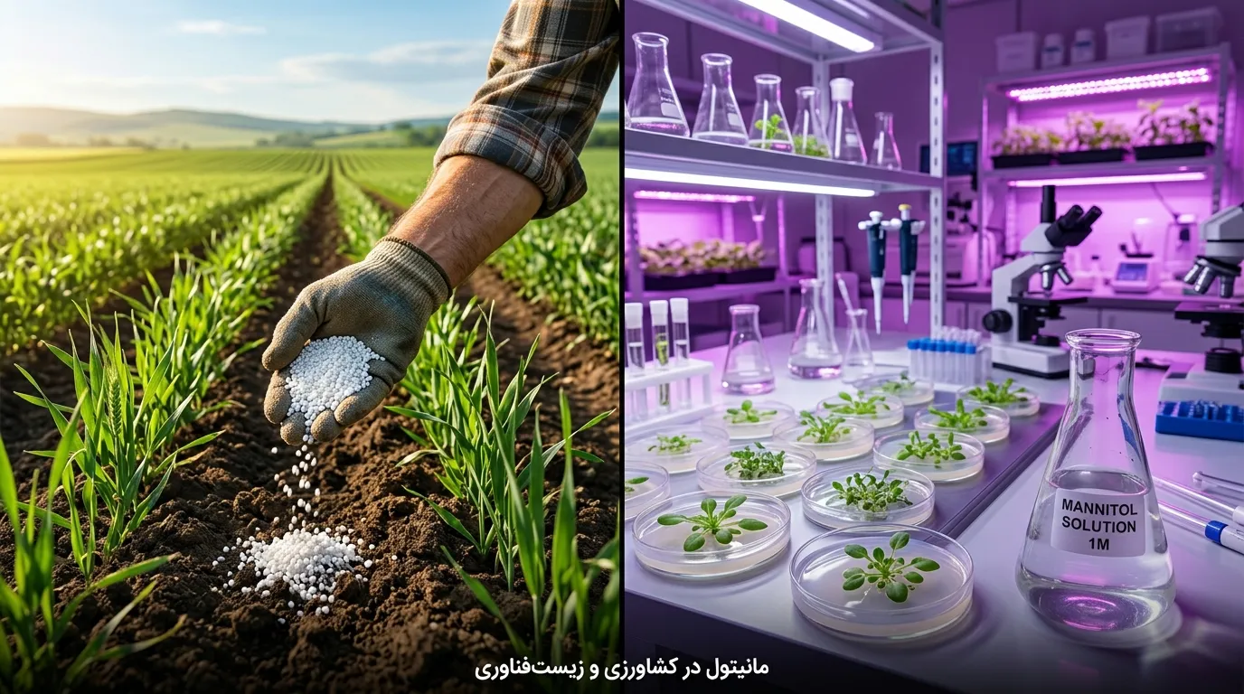 مانیتول چیست؟ بررسی کاربردها و نقش کلیدی آن در صنایع مختلف