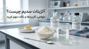 آلژینات سدیم چیست؟ معرفی کامل خواص و انواع و کاربردهای مهم