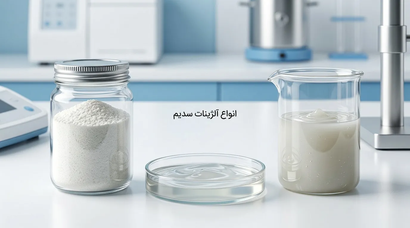 آلژینات سدیم چیست؟ معرفی کامل خواص و انواع و کاربردهای مهم
