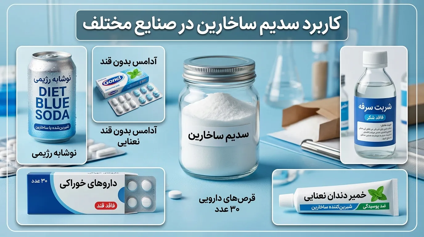 سدیم ساخارین چیست؟ بررسی کاربرد، خواص و ایمنی برای دیابتی ها
