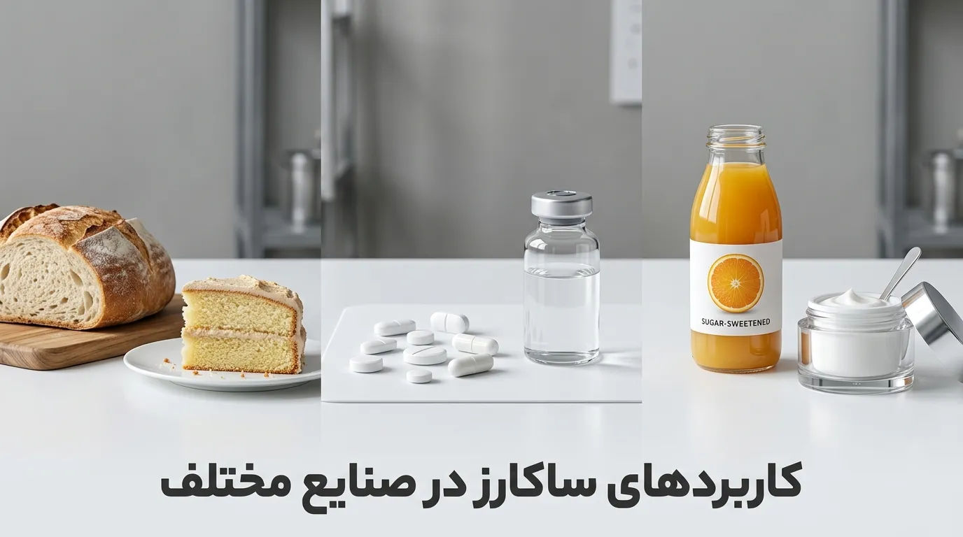 آشنایی با ساکارز از تعریف و فرمول شیمیایی تا کاربرد در صنعت، داروسازی، آزمایشگاه و بررسی تفاوت آن با شکر سفید در یک مقاله جامع و روان.