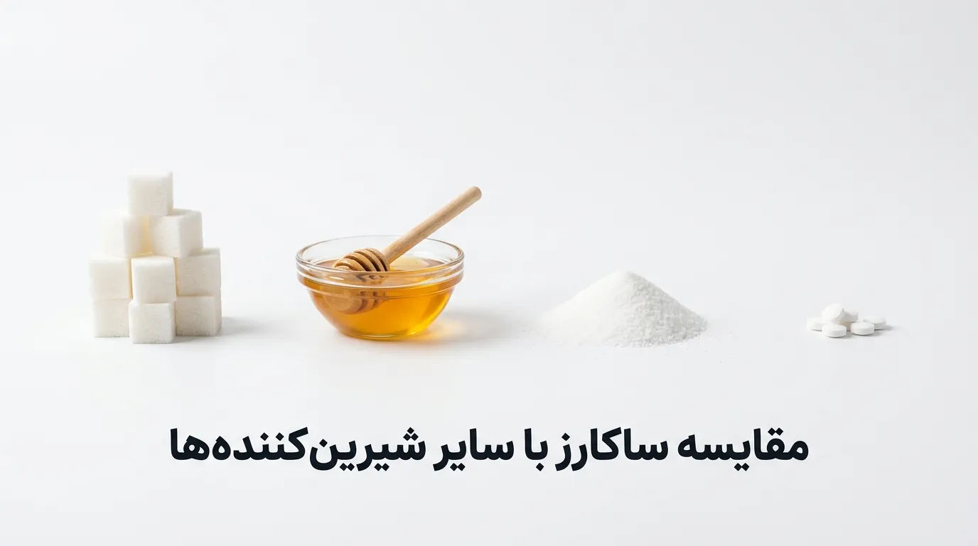 ساکارز چیست؟ راهنمای کامل برای شناخت ویژگی‌های این قند پرکاربرد 