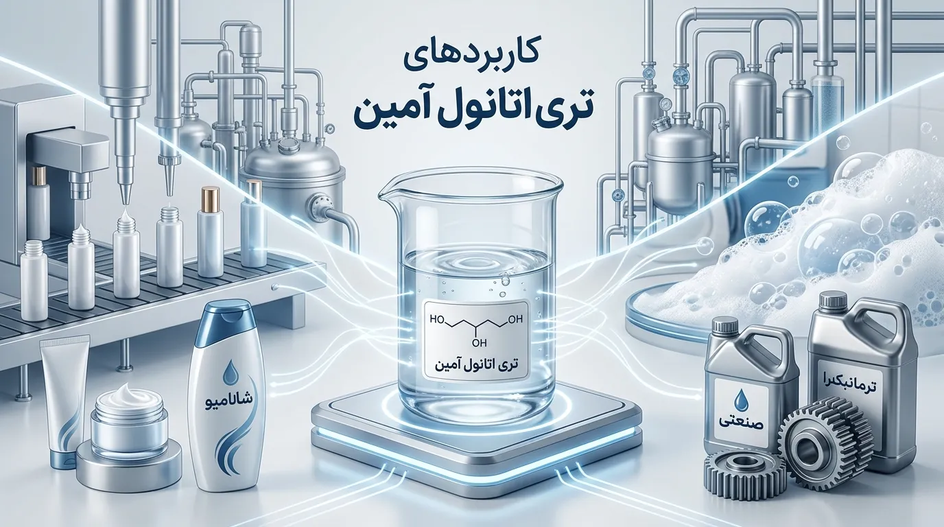 تری اتانول آمین چیست؟ از خواص و کاربردها تا گرید و خطرات