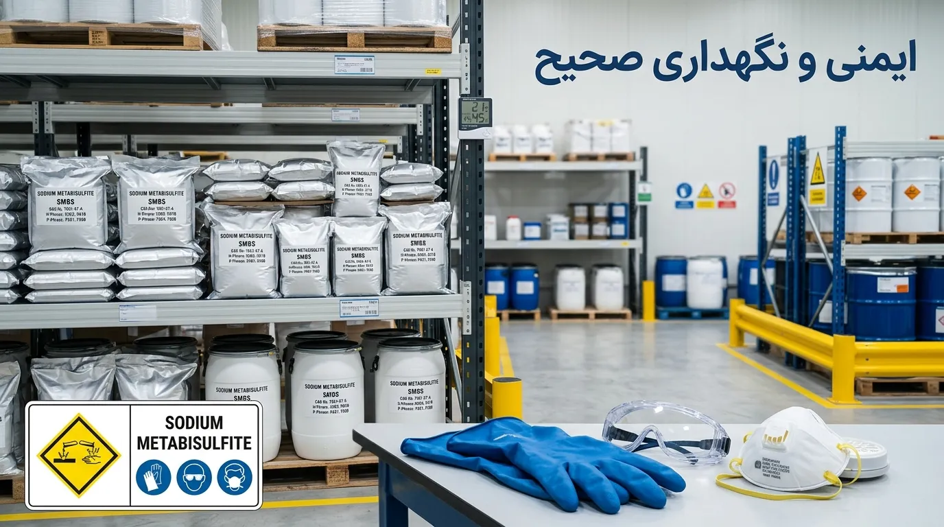 متابی سولفیت سدیم چیست؟ بررسی کاربردها، خواص، گریدها و نکات ایمنی متابی سولفیت سدیم چیست؟ بررسی کاربردها، خواص، گریدها و نکات ایمنی
