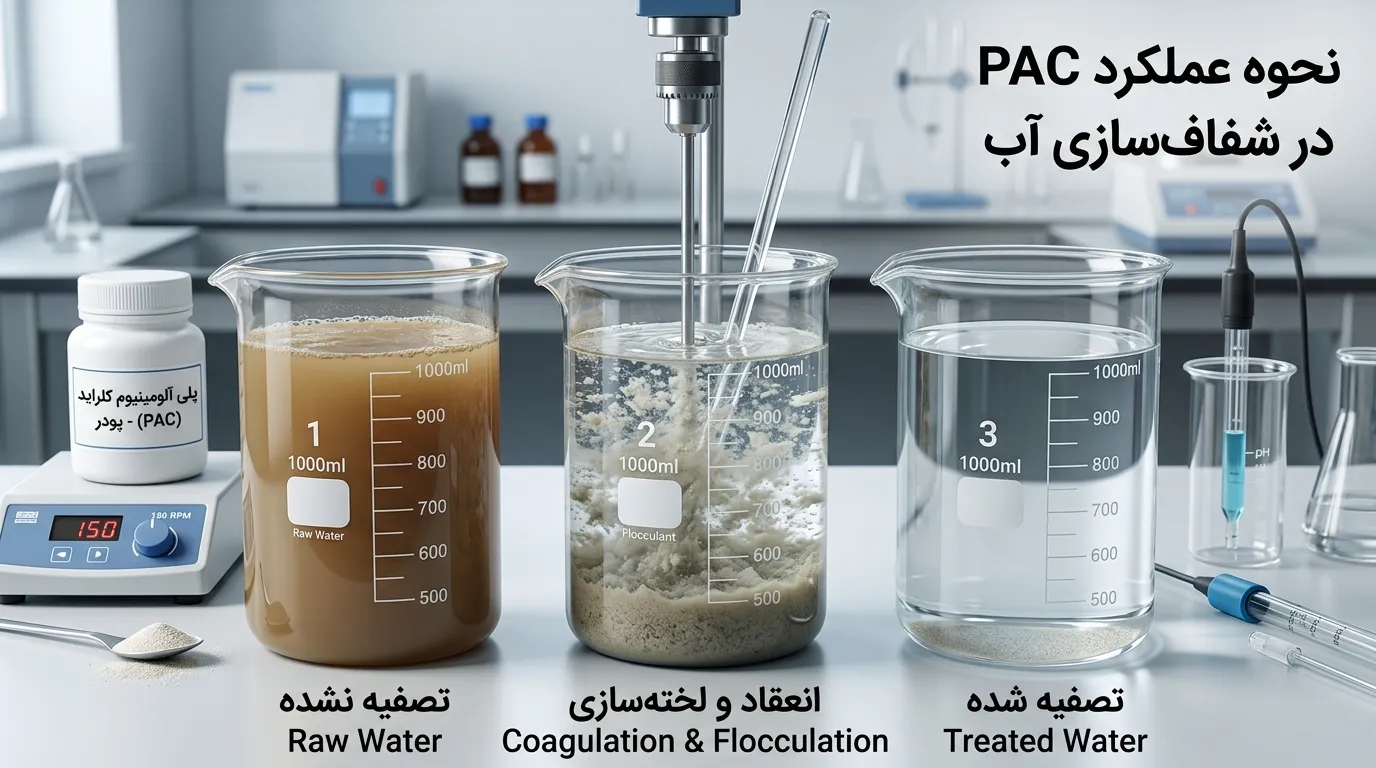 پلی آلومینیوم کلراید چیست؟ کاربردها، انواع و نکات خرید PAC