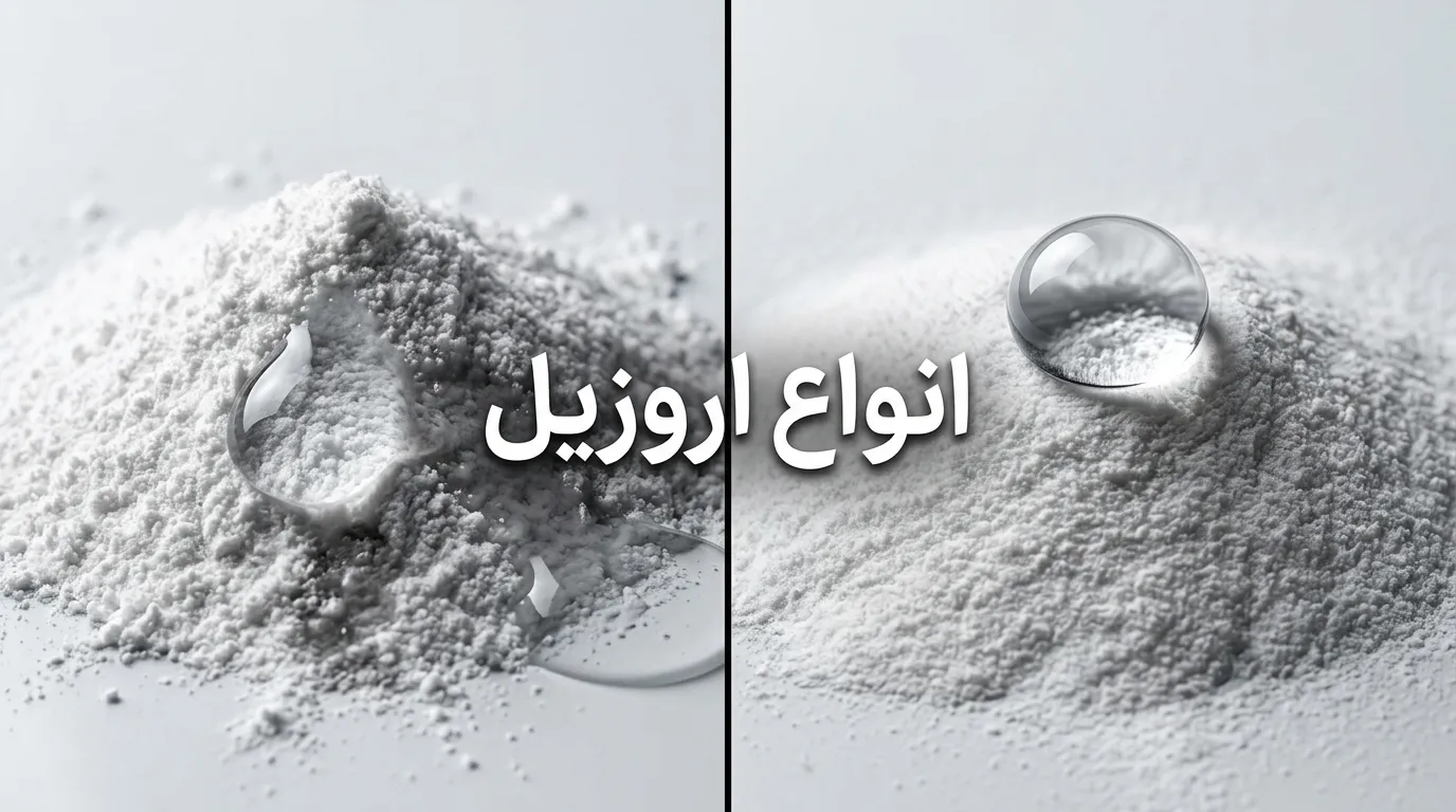 اروزیل چیست؟ راهنمای کامل سیلیس پیروژنیک، خواص و کاربردها