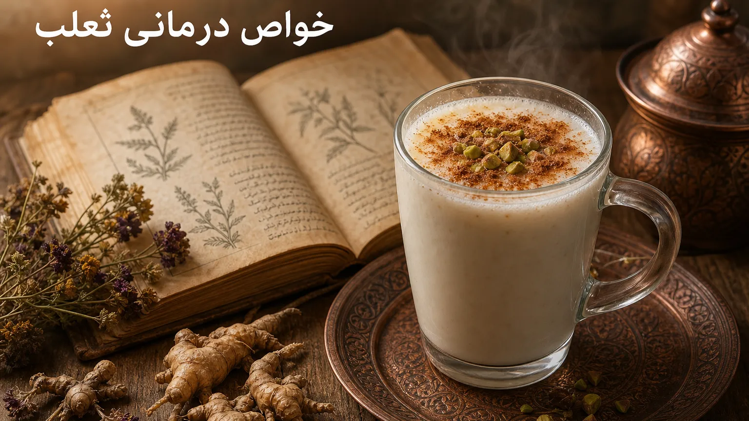 پودر ثعلب چیست؟ کاربردها، عوارض و نحوه مصرف آن در بستنی‌سازی