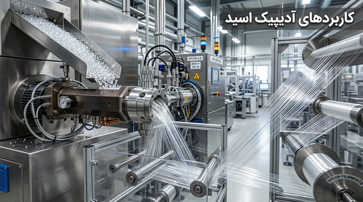 آدیپیک اسید: راهنمای جامع از چیستی و فرمول شیمیایی تا نقش حیاتی در صنایع پلیمری و غذایی آدیپیک اسید؛ راهنمای جامع ویژگیها و کاربردهای صنعتی