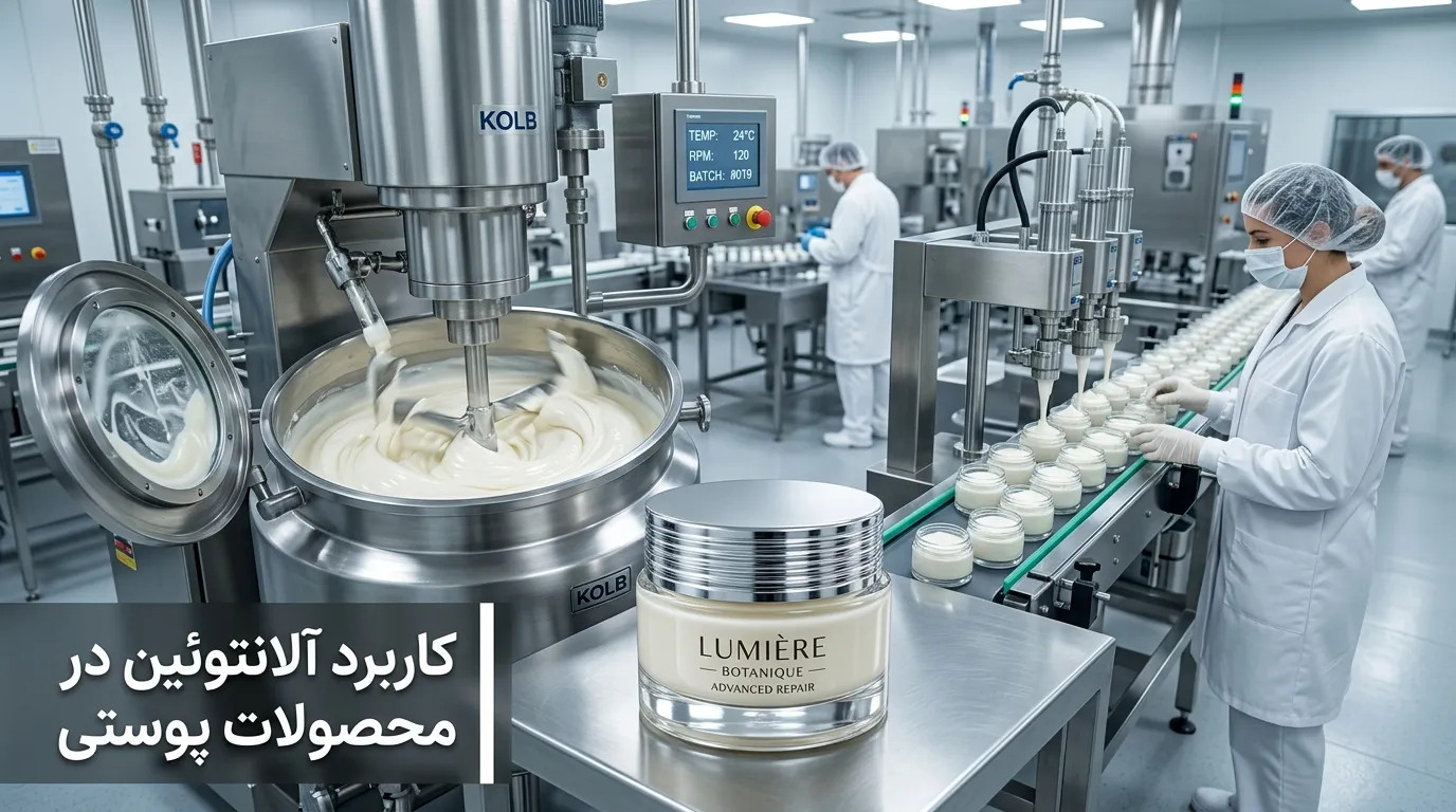 آلانتوئین چیست؟ بررسی کامل خواص و کاربرد آلانتوئین برای پوست