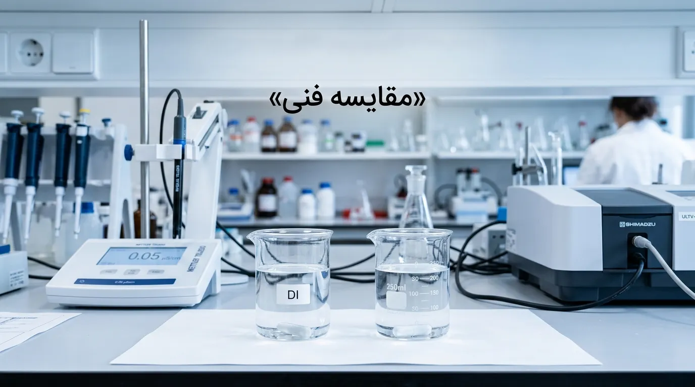 آب دیونیزه چیست؟ چه تفاوتی با آب مقطر دارد و در چه کاربردهایی استفاده میشود؟ آب دیونیزه چیست؟ تفاوت با آب مقطر و کاربردهای آن
