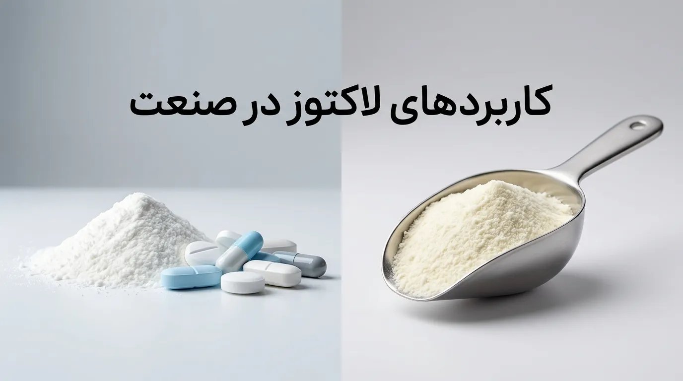 لاکتوز چیست؟ معرفی کامل، ساختار، انواع و کاربردها در داروسازی و غذا