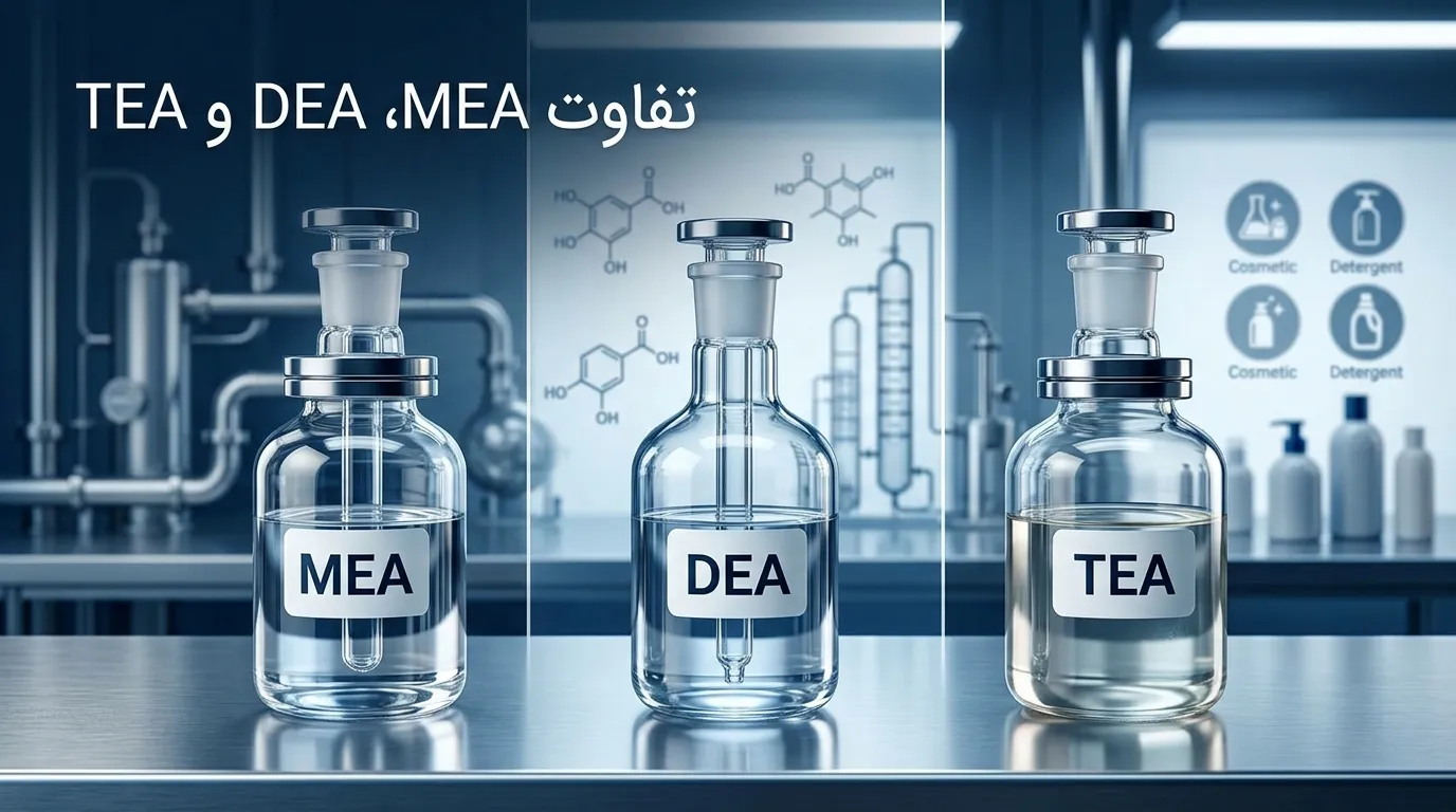 مونو اتانول آمین(MEA) چیست؟ معرفی ویژگی‌ها و کاربردها تا MSDS و شرایط نگهداری
