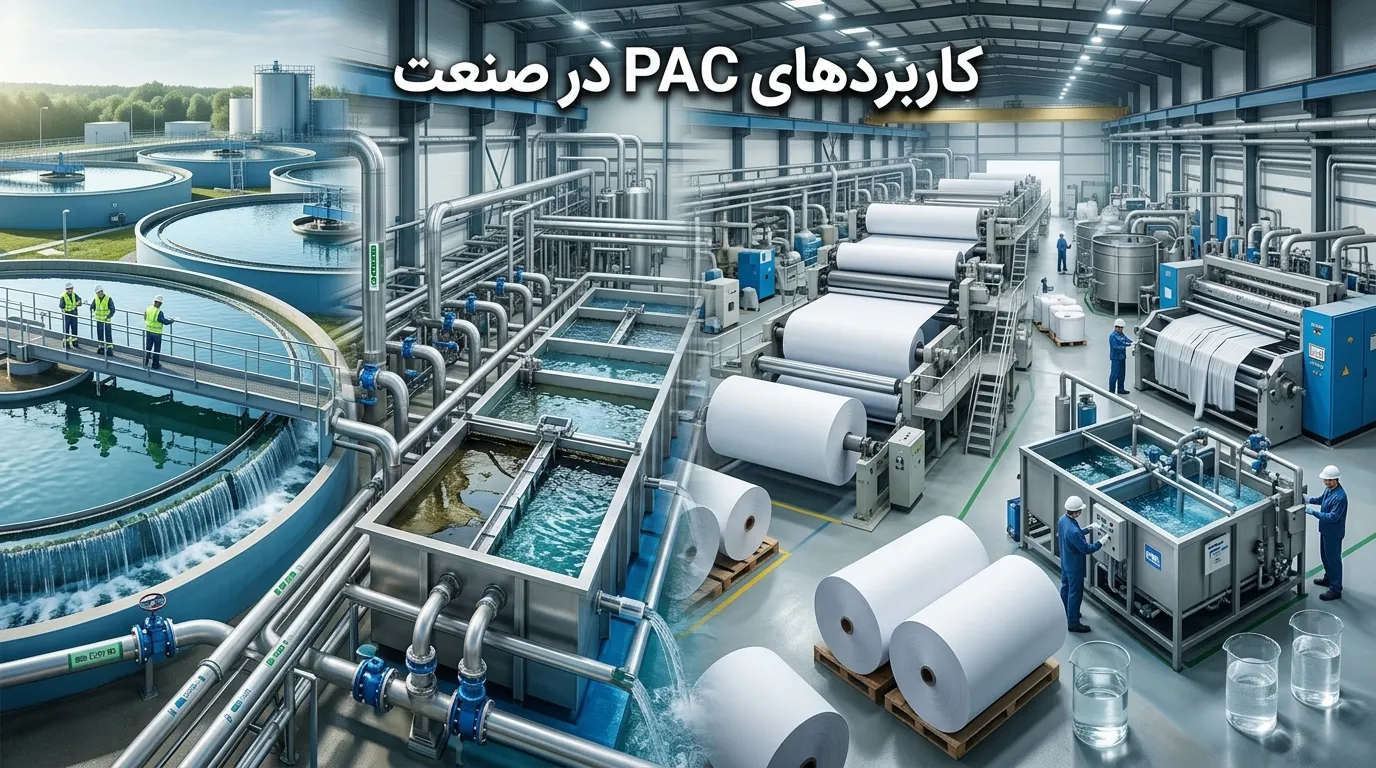 پلی آلومینیوم کلراید چیست؟ آشنایی با خواص، انواع، کاربرد صنعتی و آشامیدنی و تفاوت گریدهای PAC