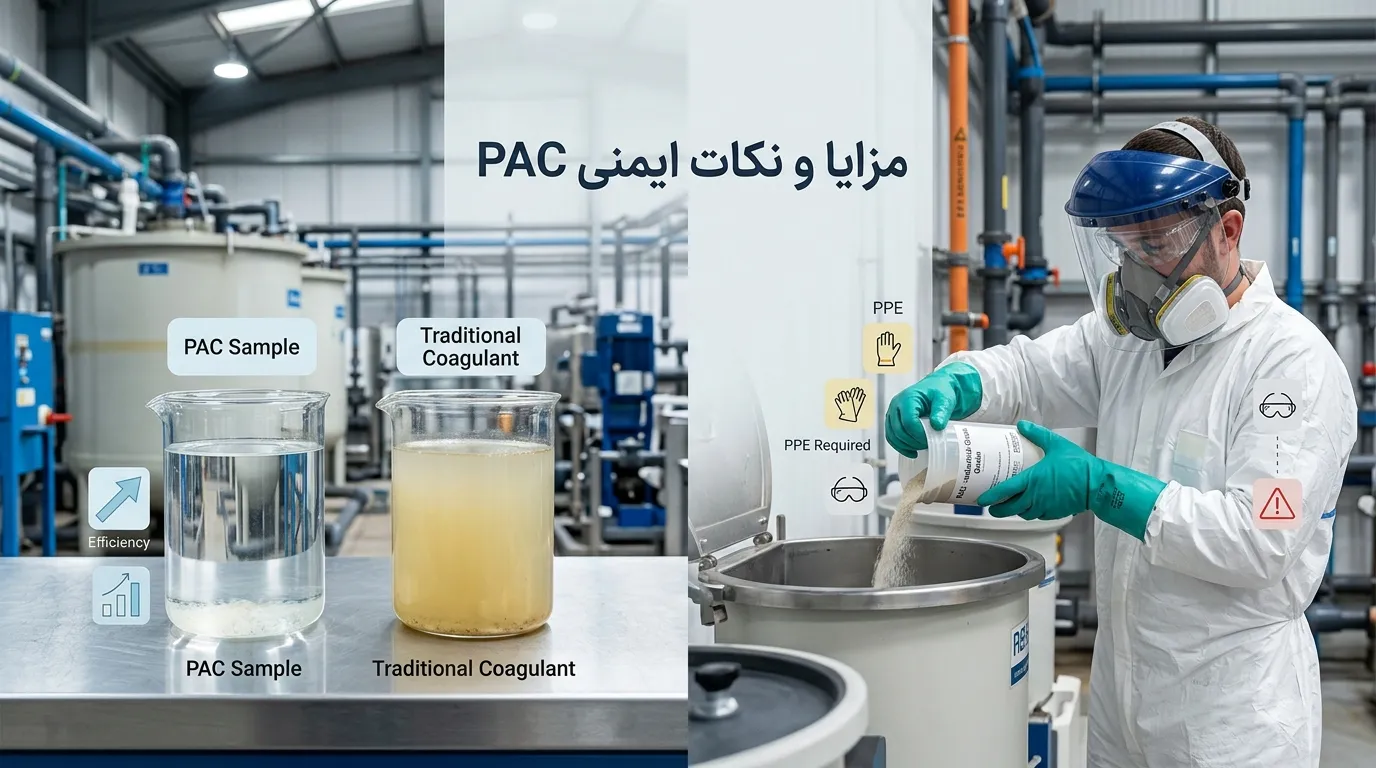 پلی آلومینیوم کلراید چیست؟ آشنایی با خواص، انواع، کاربرد صنعتی و آشامیدنی و تفاوت گریدهای PAC