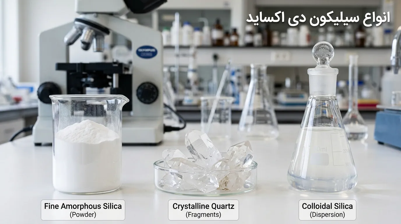 سیلیکون دی اکساید چیست ؟ بررسی کاربرد در غذا، دارو و صنعت