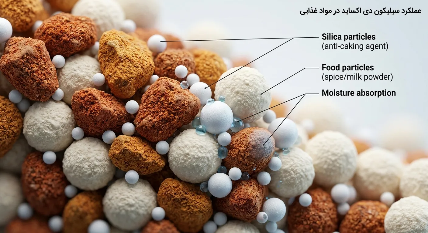 سیلیکون دی اکساید چیست ؟ بررسی کاربرد در غذا، دارو و صنعت