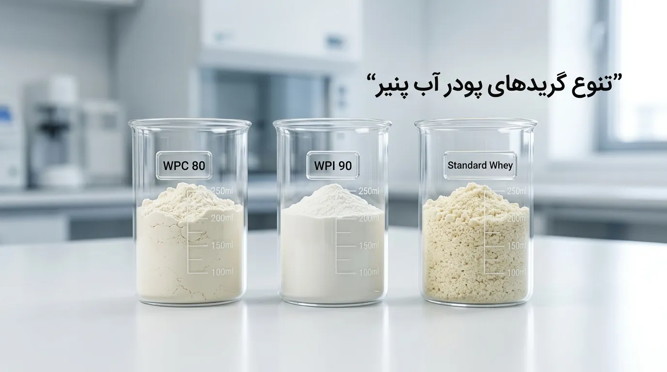 پودر آب پنیر: معرفی کامل، آنالیز، انواع و کاربرد در فرمولاسیون صنایع غذایی