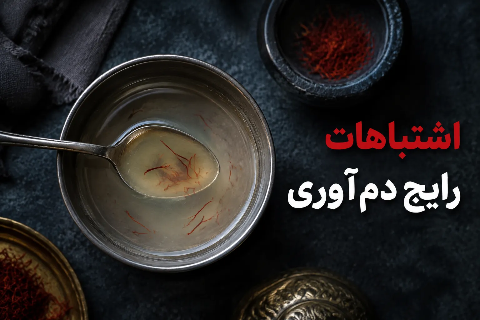 چگونه رنگ زعفران را زیاد کنیم؟ 7 روش ساده و کاربردی