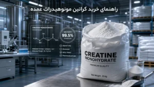 راهنمای خرید کراتین مونوهیدرات عمده | بررسی کیفیت و COA