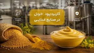 کاربرد پودر خردل در صنایع غذایی؛ از سس تا محصولات پروتئینی
