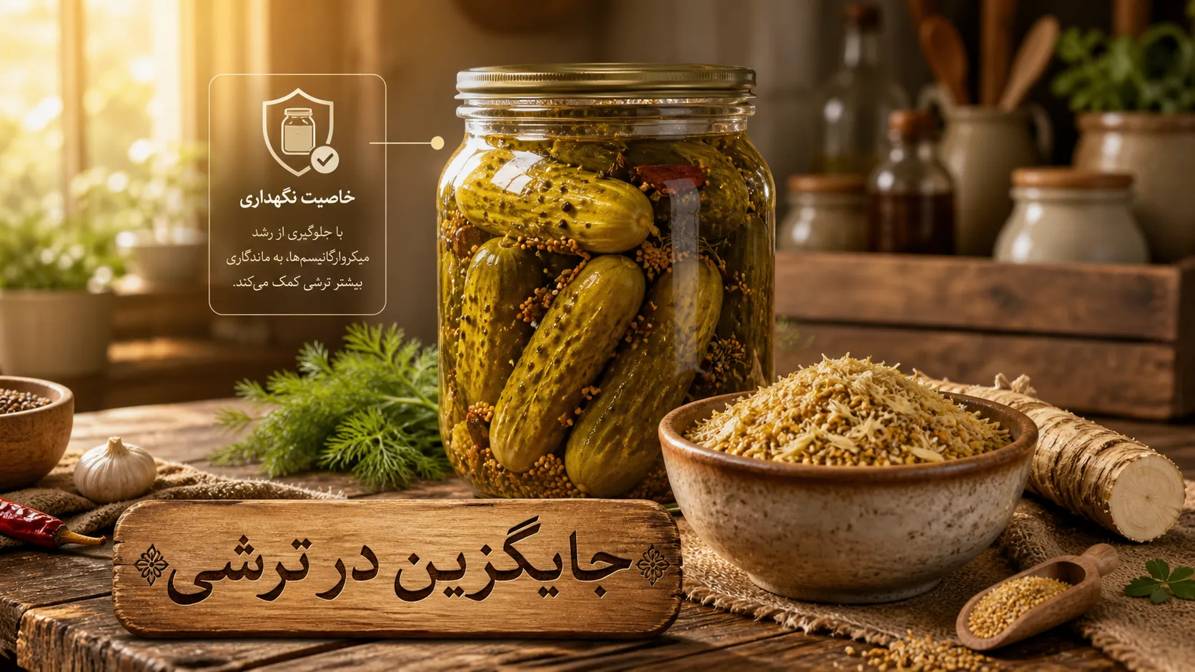 آیا می‌دانید بهترین جایگزین پودر خردل در سس و ترشی چیست؟ راهنمای کامل ما را بخوانید تا با حفظ طعم و کیفیت نهایی، انتخاب درستی برای تولید یا آشپزی خود داشته باشید.