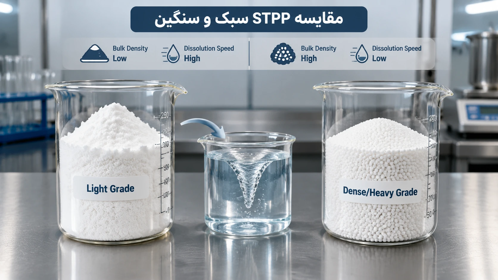 راهنمای خرید سدیم تری پلی فسفات (STPP)، بررسی برندها+ آنالیز
