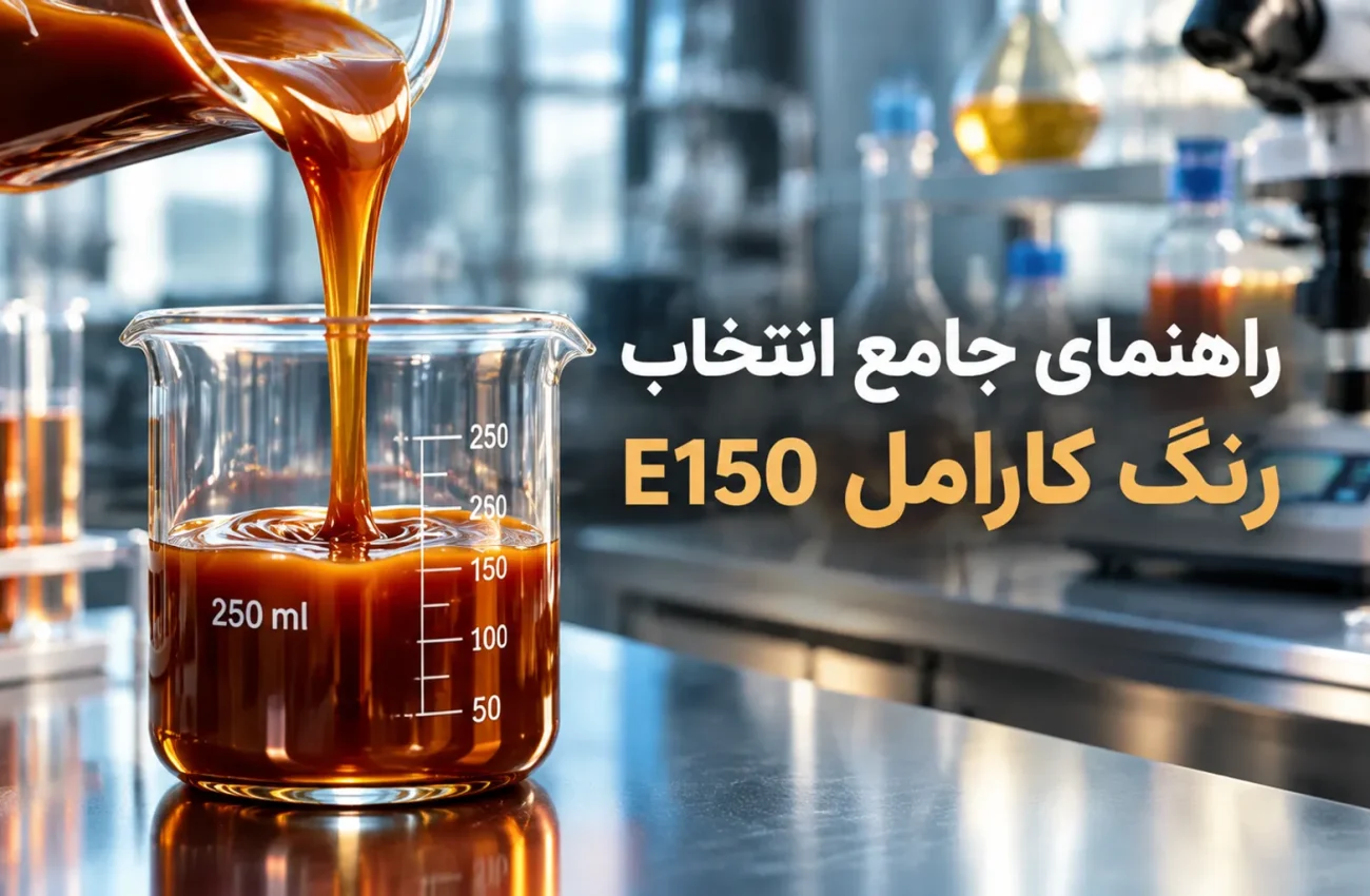 راهنمای انتخاب رنگ کارامل E150؛ تفاوت کلاس‌های I تا IV