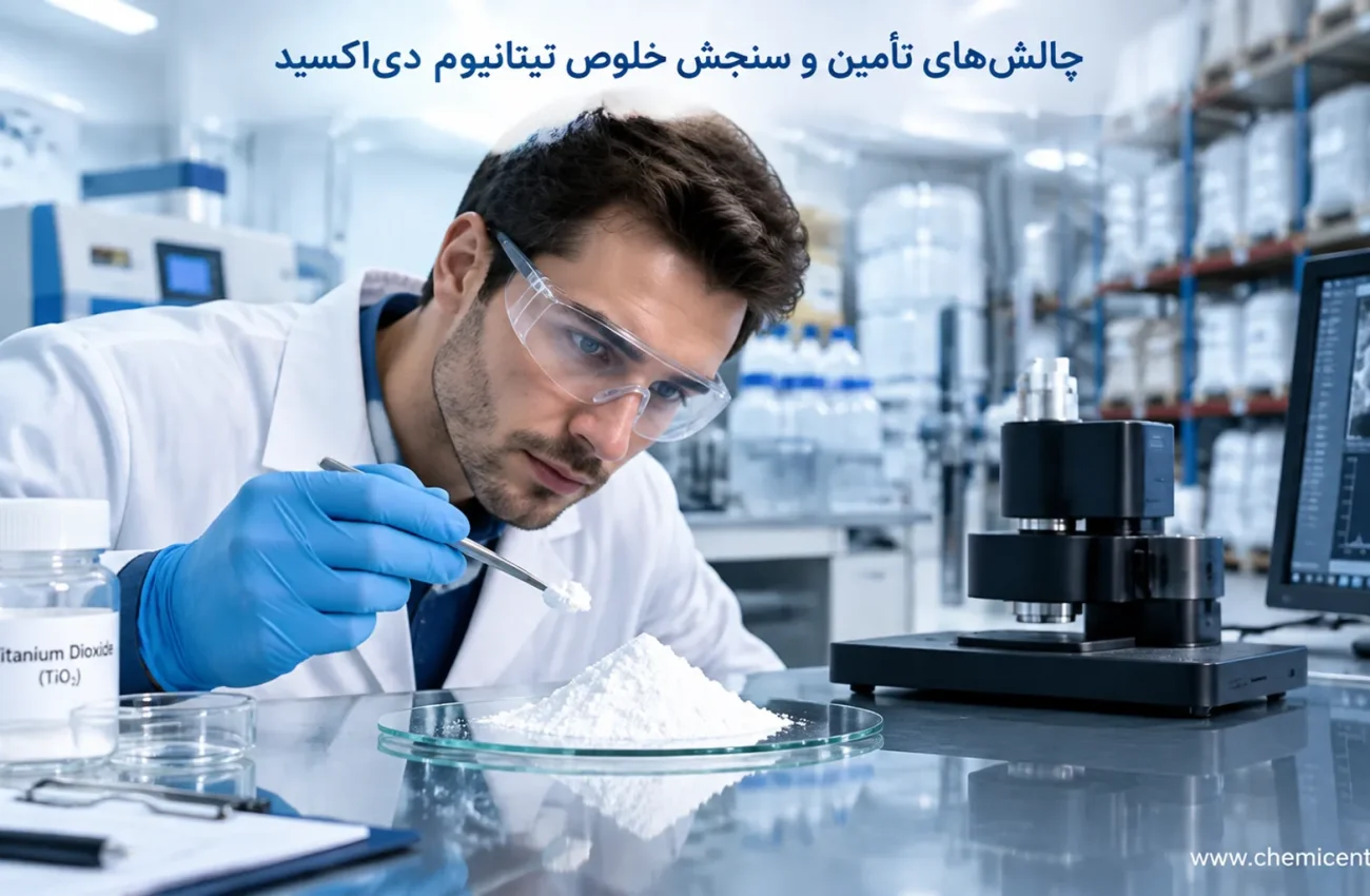 چالش‌های تأمین تیتانیوم دی‌ اکسید؛ سنجش خلوص و پوشش‌دهی بار