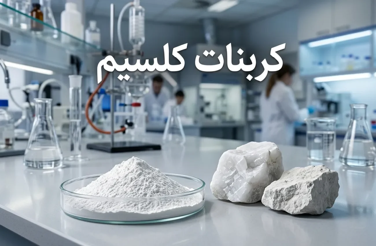 کربنات کلسیم چیست؟ معرفی کامل انواع کاربردها و ویژگی‌ها