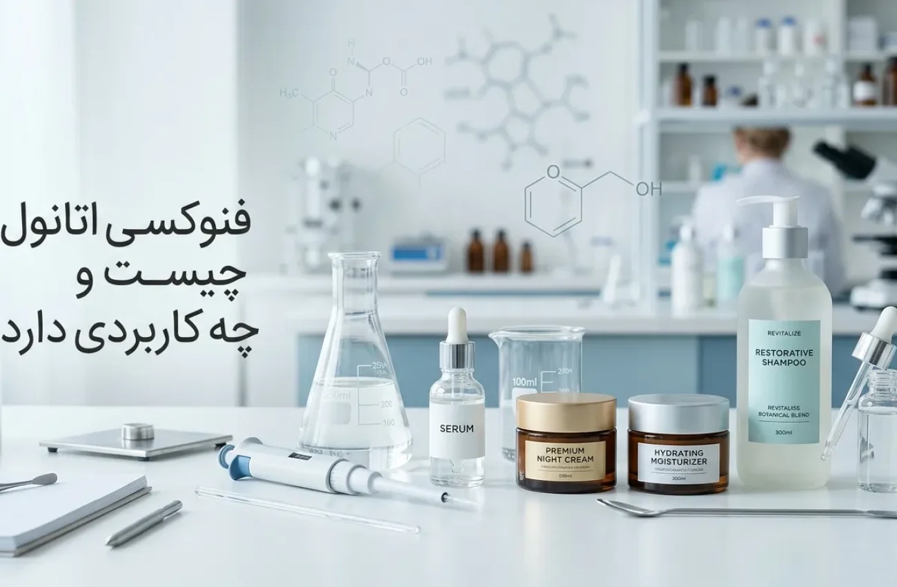 فنوکسی اتانول چیست؟ کاربردها، ایمنی و نقش در محصولات آرایشی