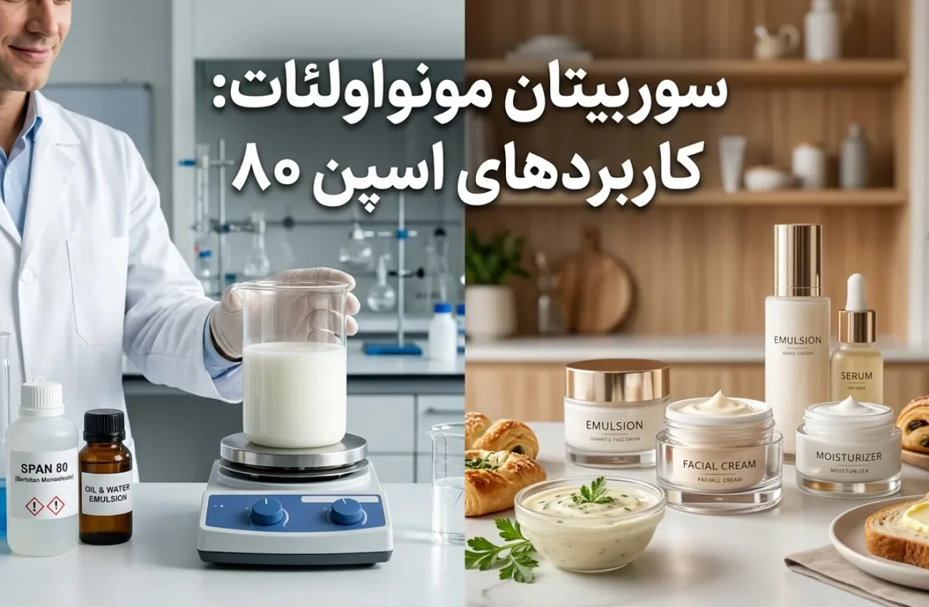 سوربیتان مونو اولئات چیست؟ معرفی و کاربردهای اسپن ۸۰