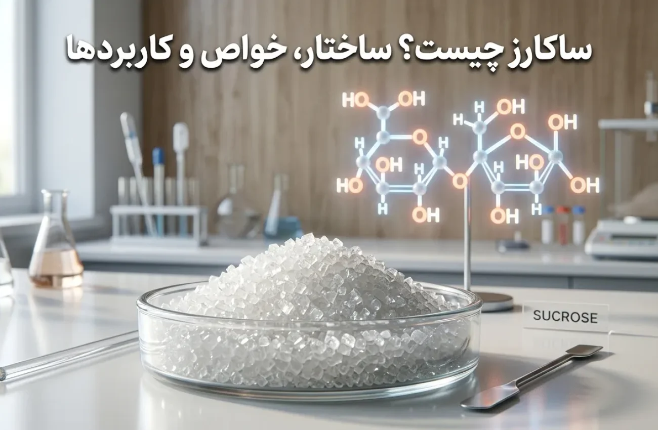 ساکارز چیست؟ بررسی فرمول، ساختار و کاربردهای ساکاروز